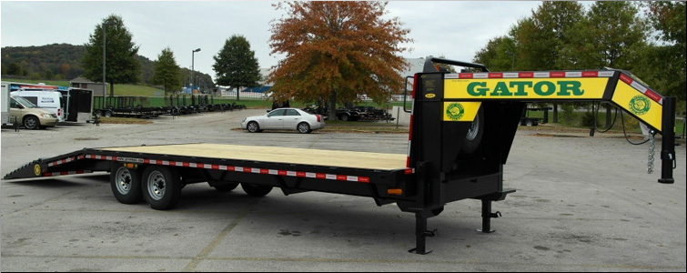 Gooseneck flat bed trailer for sale14k  Yadkin County,  North Carolina